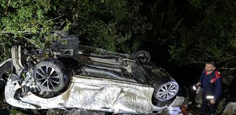 Osmaniye'de otomobilin şarampole devrilmesi sonucu 4 kişi yaralandı