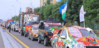 Namangan 65. Uluslararası Çiçek Festivali'ne ev sahipliği yapıyor
