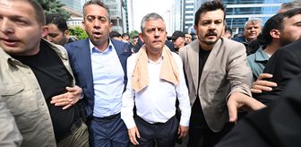 Özgür Özel, CHP Genel Merkezi'nden ayrıldı Açıklaması