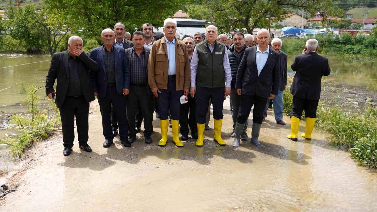 Tokat'ta 59 bin dekarlık tarım alanı sular altında kaldı