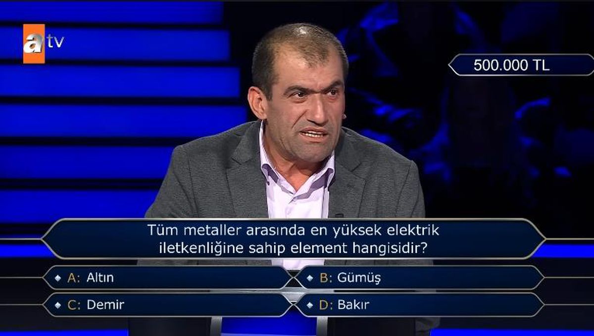 Tüm metaller arasında en yüksek elektrik iletkenliğine sahip element hangisidir?