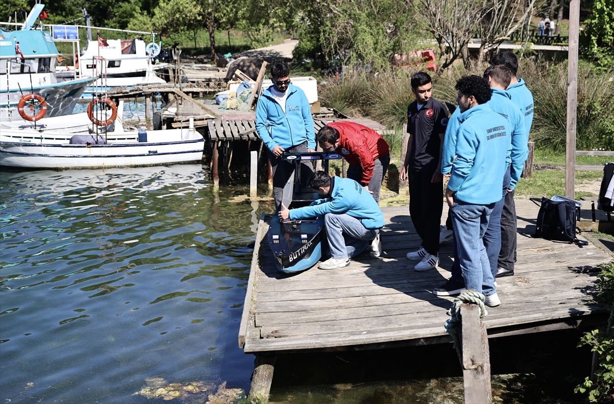 Üniversite öğrencilerince tasarlanan insansız deniz aracı Güney Kore'de yarışacak