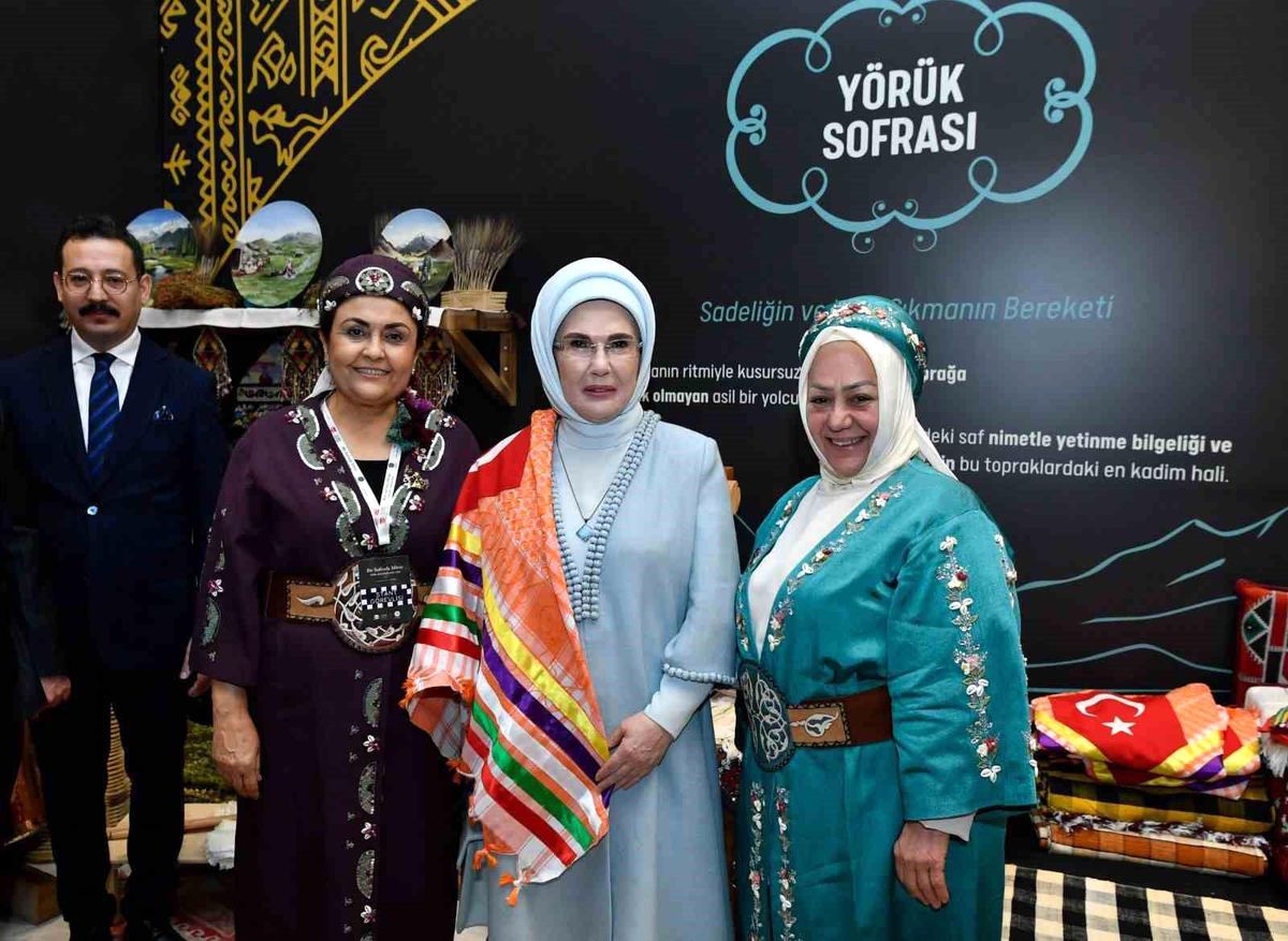 Yörük sofrası, Türk Mutfağı Haftası 'Bir Sofrada Miras' programında tanıtıldı