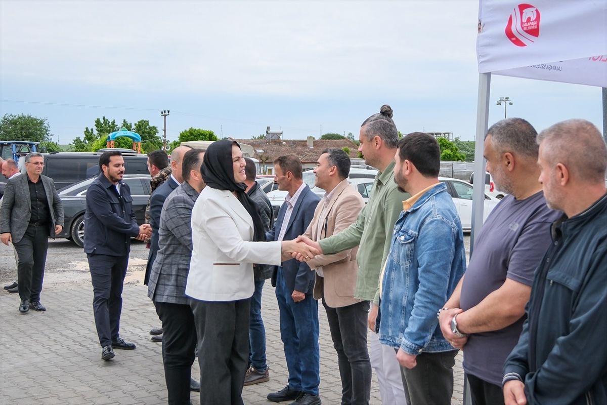 AK Parti Edirne İl Başkanı İba, yağmur ve şükür duası programlarına katıldı