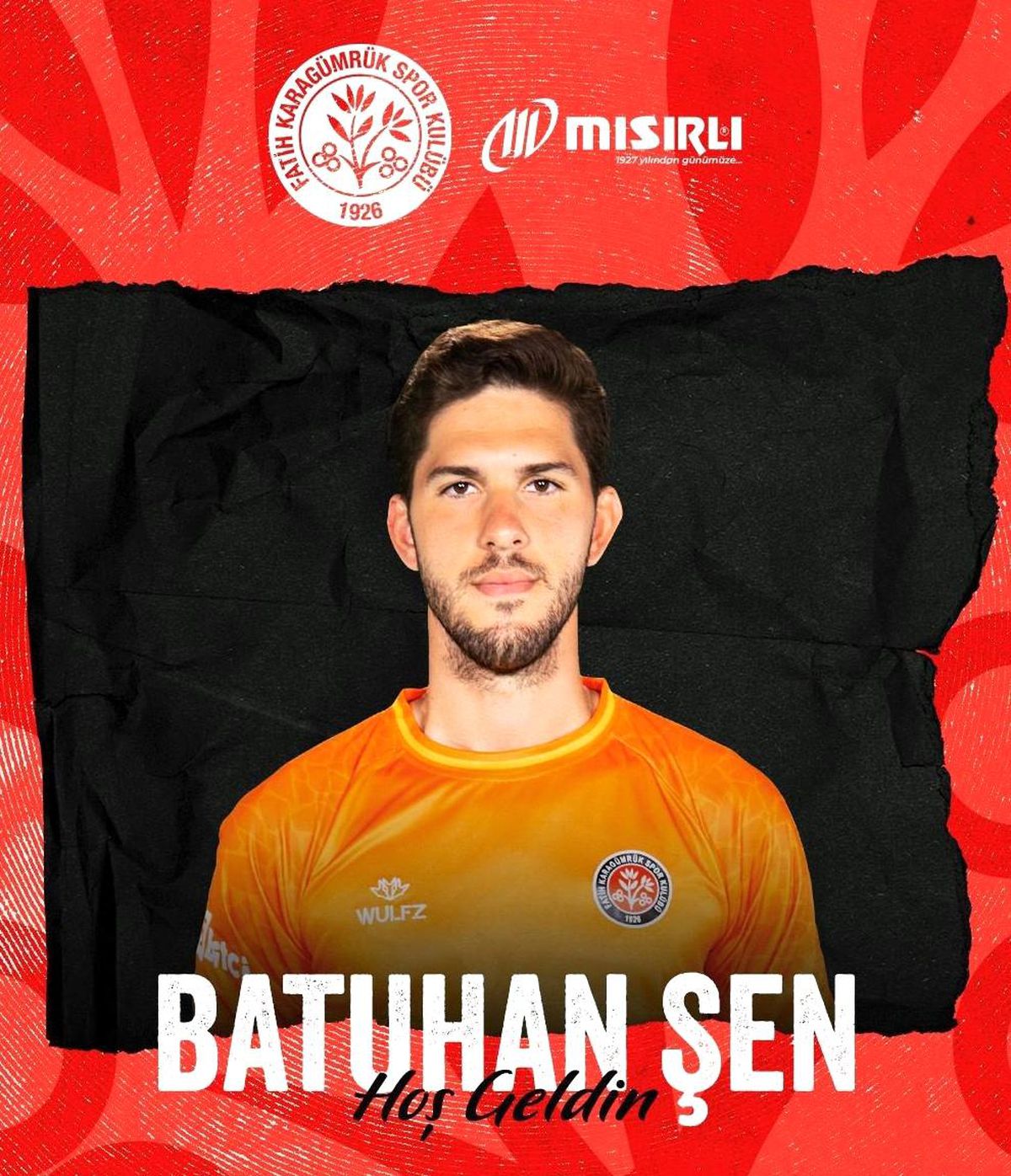 Fatih Karagümrük, Batuhan Şen ile 3 yıllık sözleşme imzaladı