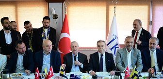 Fenerbahçe Başkan Adayı Yıldırım, Kapalıçarşı'da İstanbul Kuyumcular Odası'nı ziyaret etti