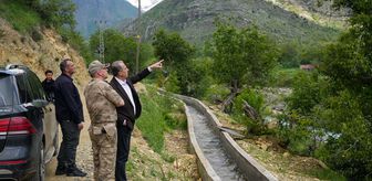 Hakkari Valisi Taşyapan, Çukurca ilçesinde ziyaretlerde bulundu