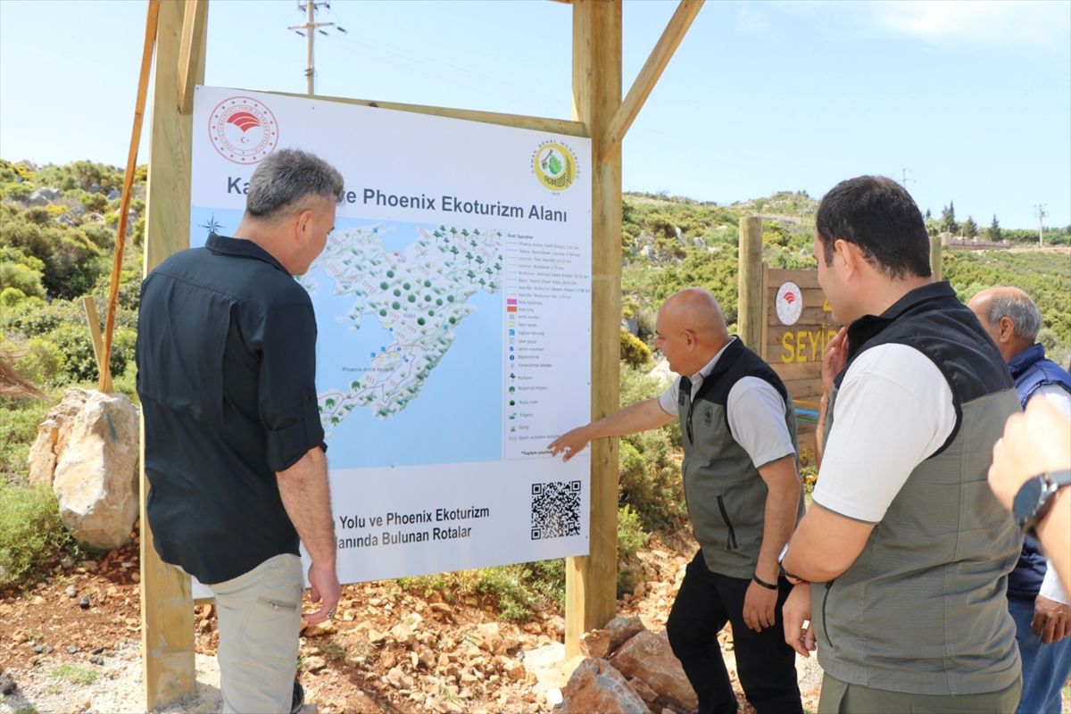Marmaris'te 'Karia Yolu ve Phoenix Ekoturizm Alanı' kuruluyor