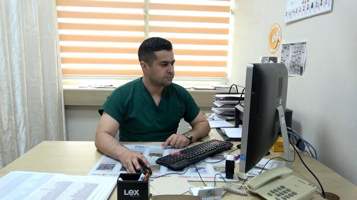 Siirt'te böbrek taşı hastasına 'nokta atışı' müdahale