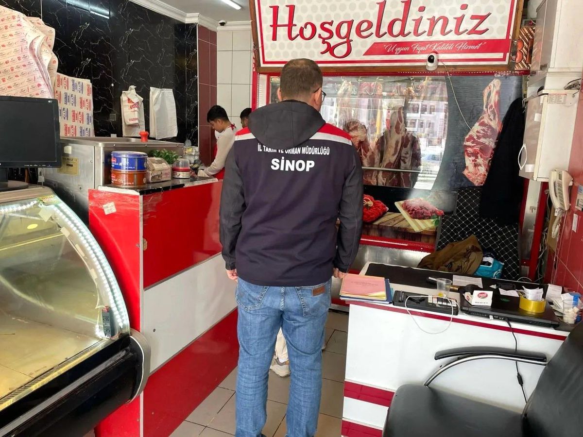 Sinop'ta gıda güvenliği için ekipler sahada