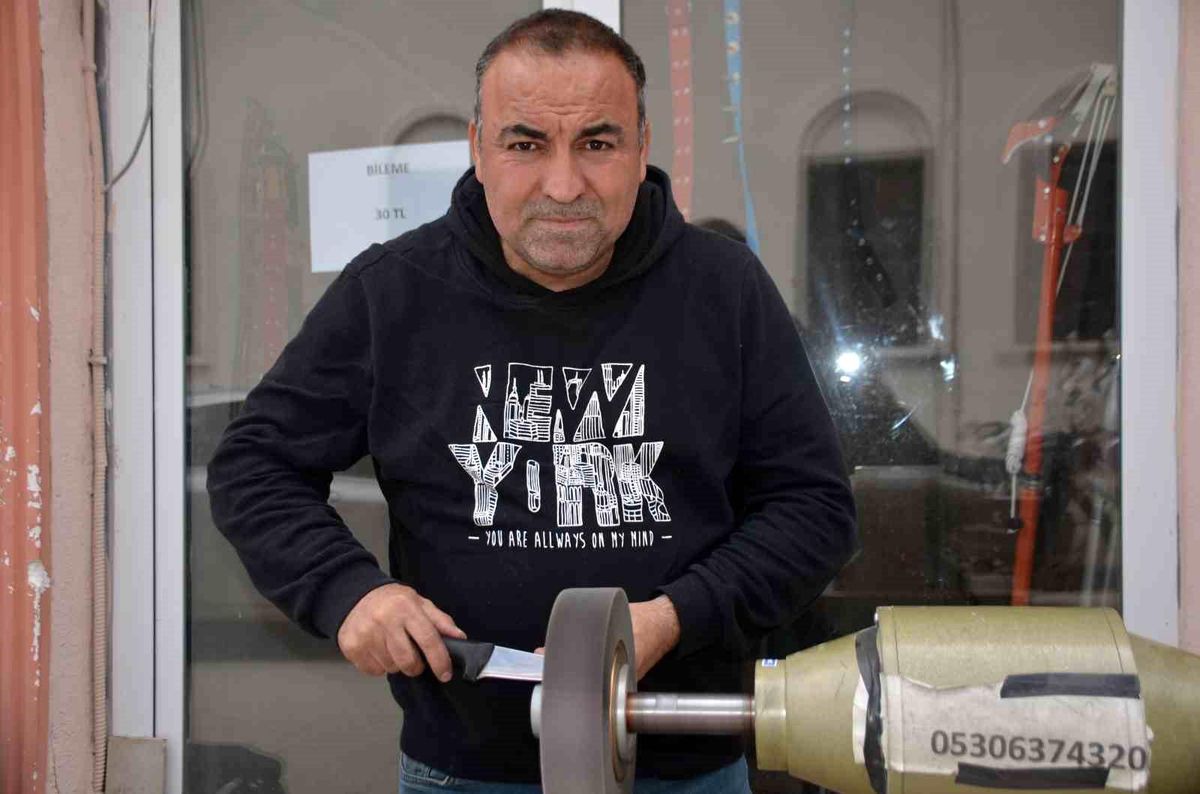 15 yıllık bıçakçının 'kurban' mesaisi