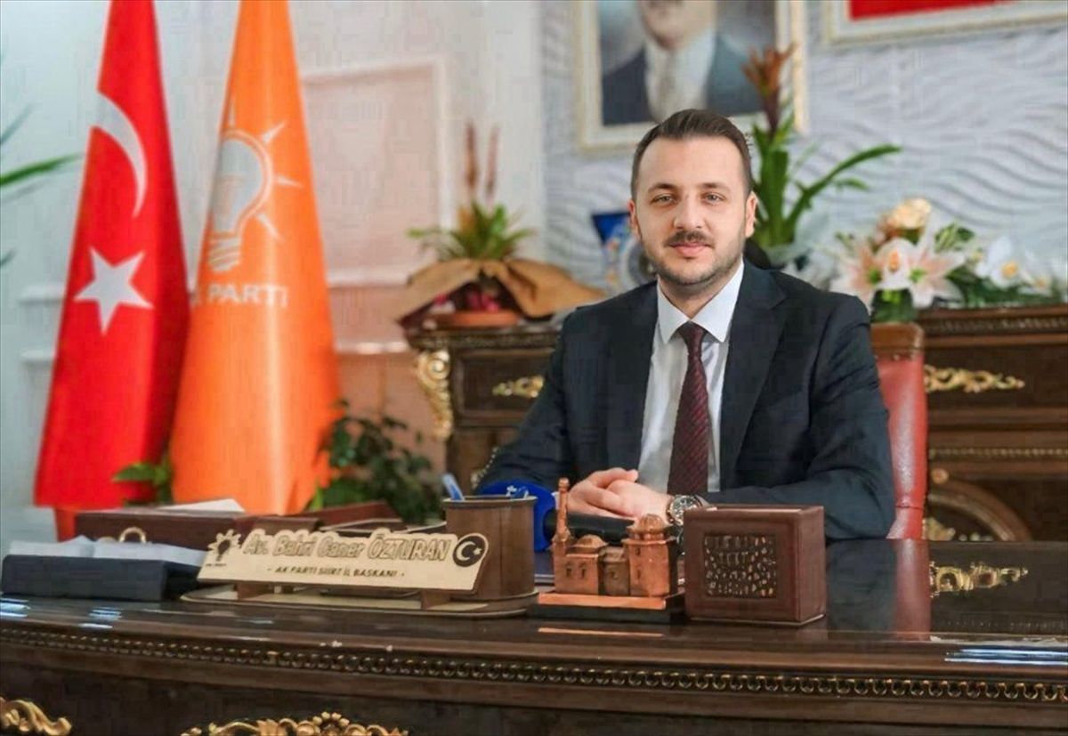 AK Parti Siirt İl Başkanı Özturan'dan Kurban Bayramı mesajı