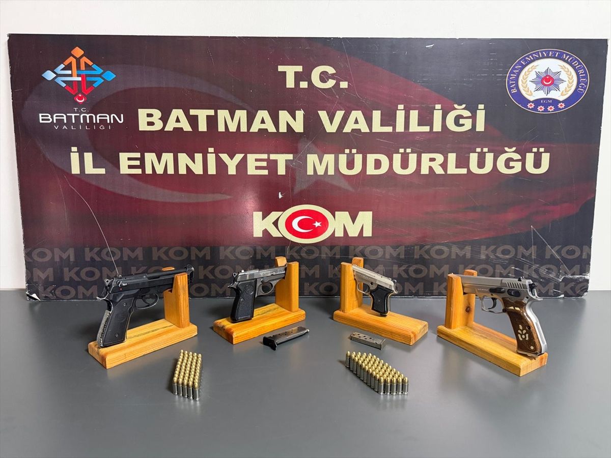 Batman'da organize suç örgütüne yönelik operasyonda 7 şüpheli tutuklandı