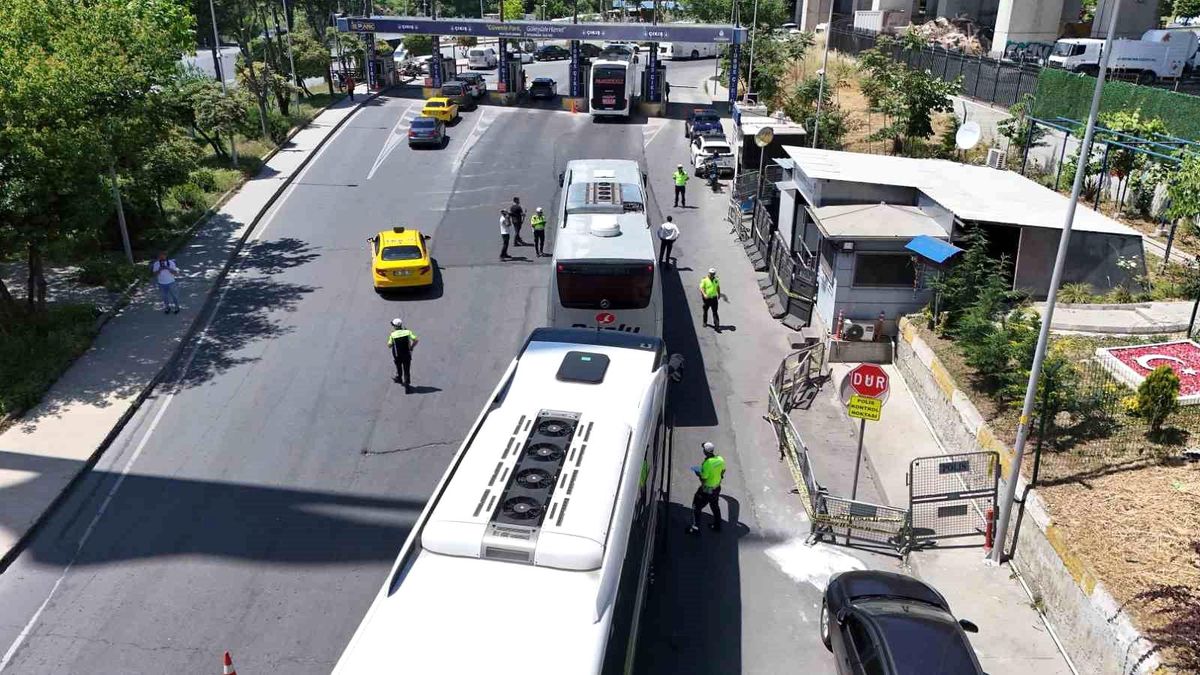 Bayram öncesi 15 Temmuz Demokrasi Otogarı'nda sıkı denetim