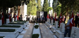 Denizli'de Kurban Bayramı öncesi şehitlik ziyaret edildi