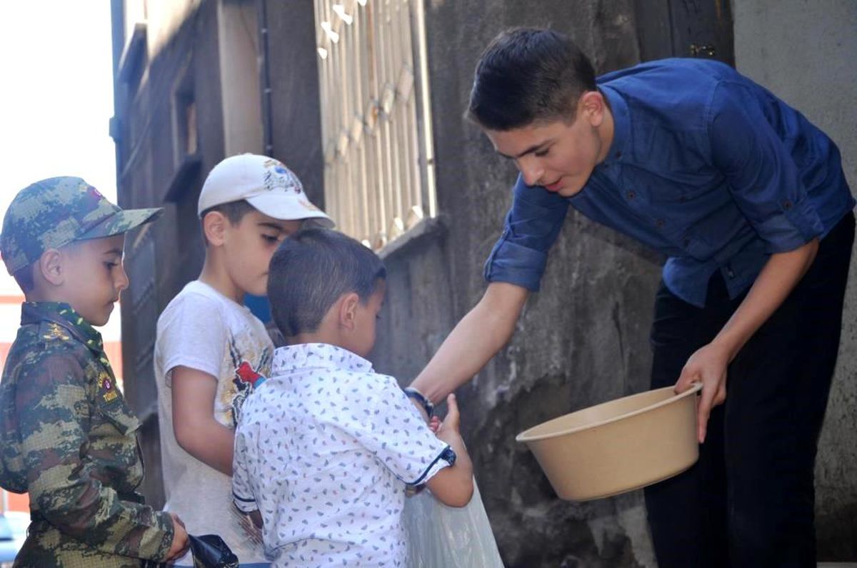 Erzurum'da 'arafalık' geleneği sürüyor
