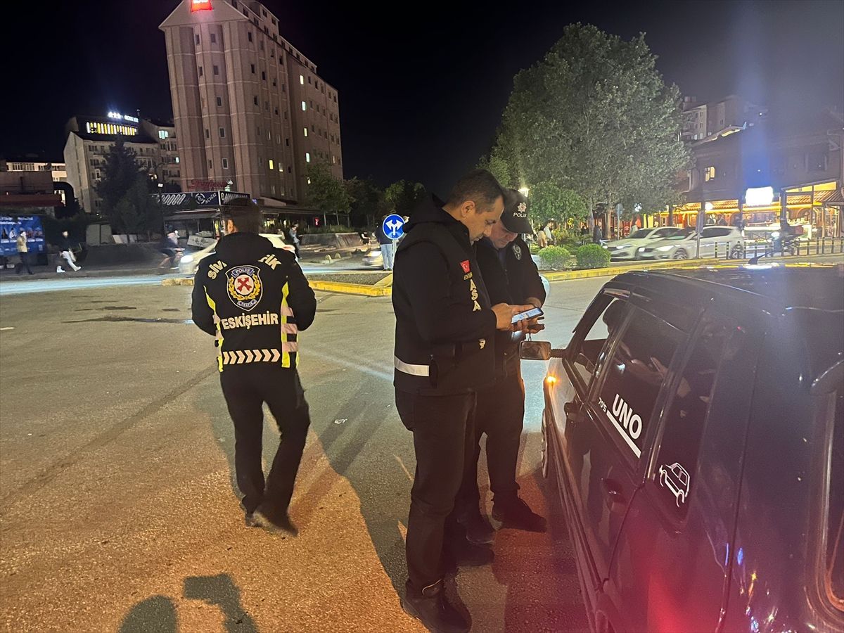 Eskişehir'de bayram öncesi asayiş ve trafik denetimi yapıldı