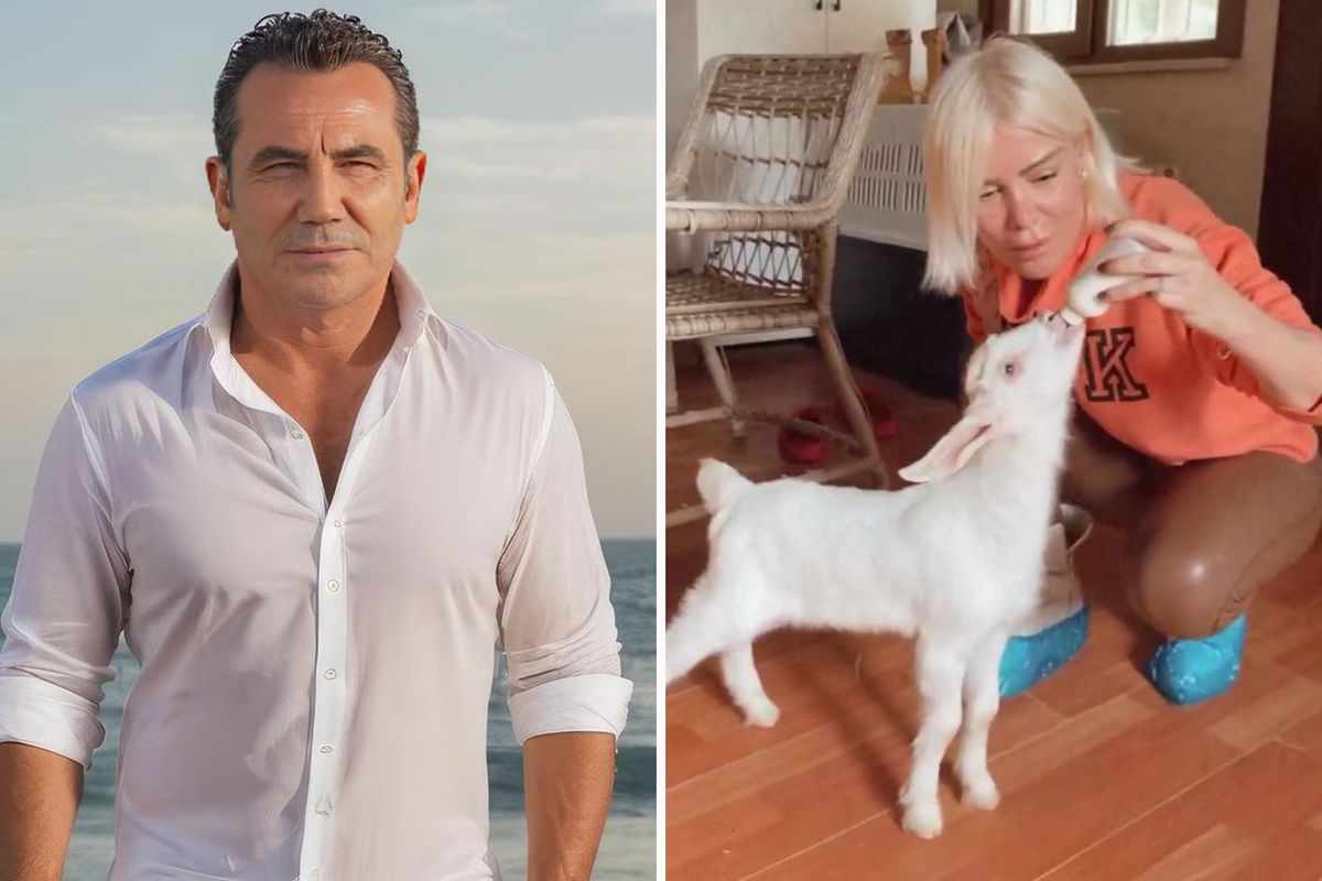Ferhat Göçer'den sevgilisi Ömür Gedik'in 'keçi' paylaşımına dikkat çeken yorum
