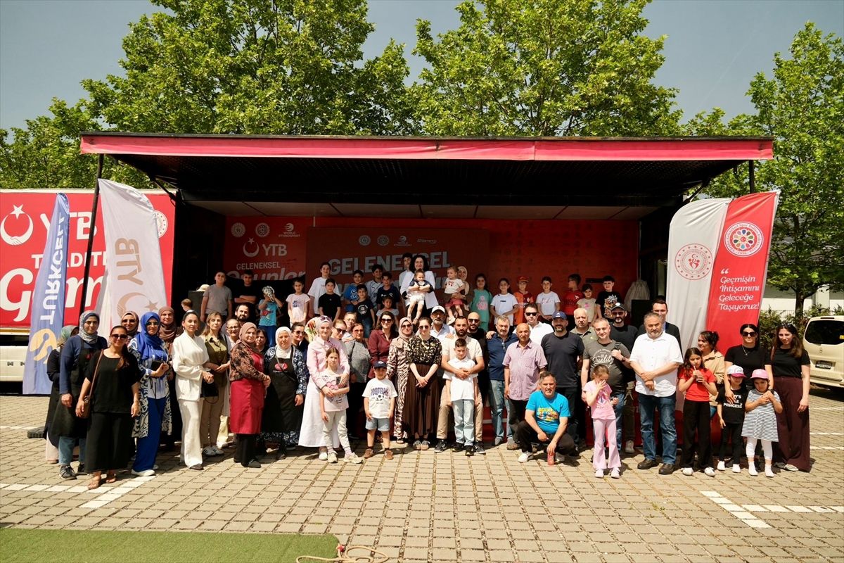 Geleneksel Oyunlar Tırı, Almanya'da çocuklarla buluştu