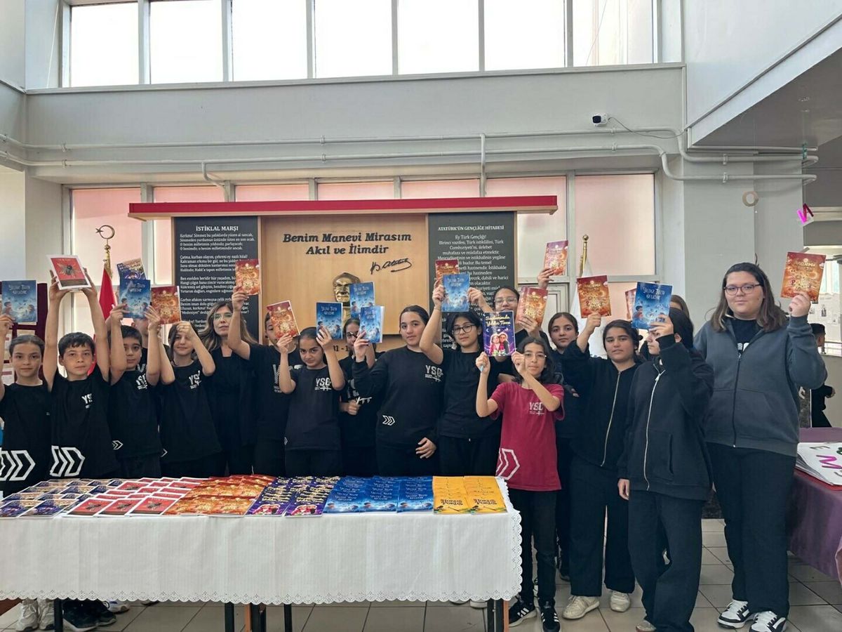 Hayal güçleriyle küçük yazarlara dönüştüler