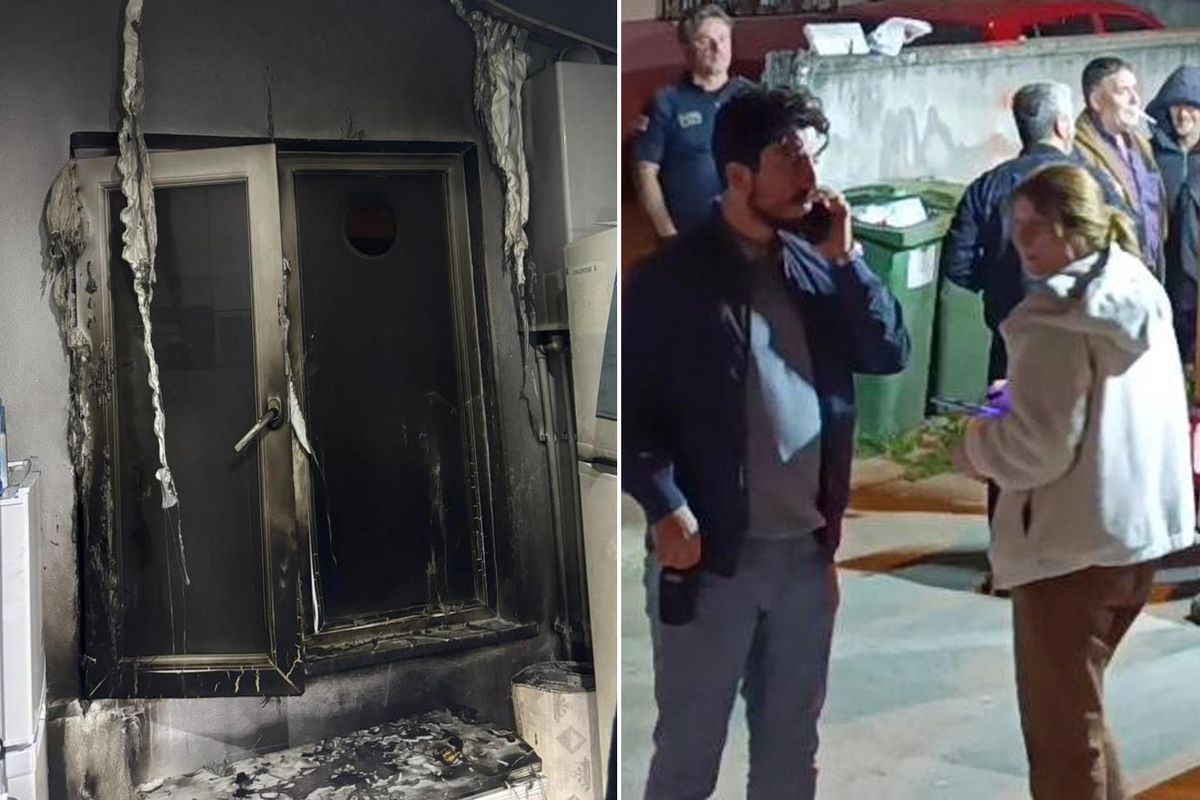 Eski eşinin evine molotofkokteyli attı! Doğalgaz kombisi bomba gibi patladı