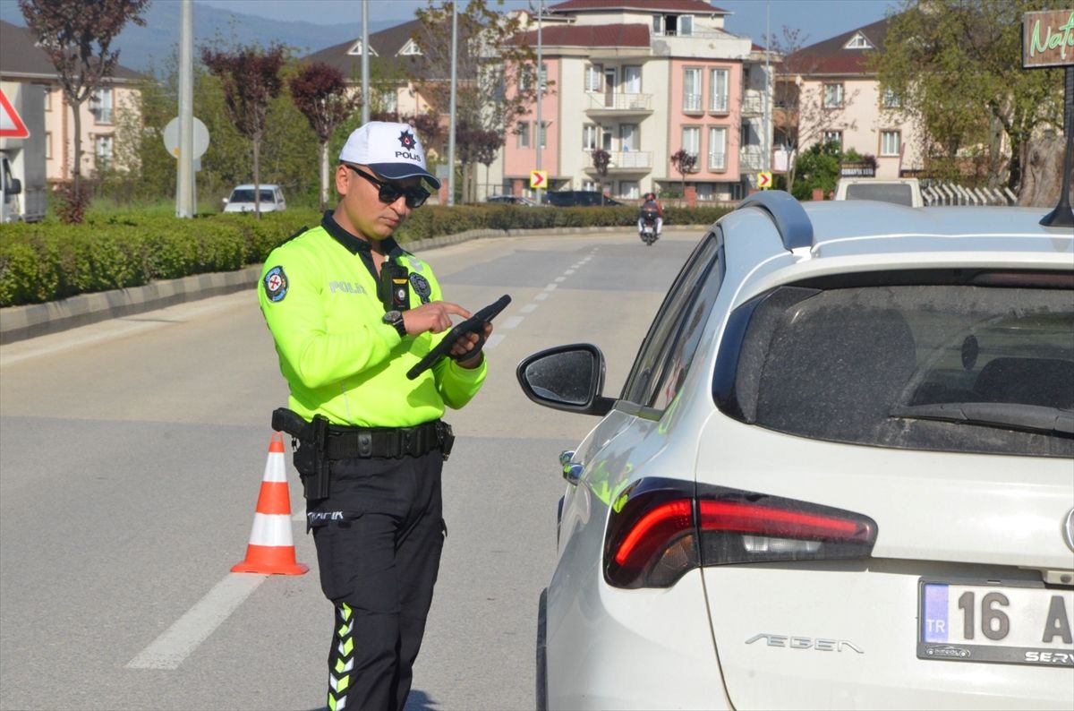 İnegöl'de trafik denetimleri artırıldı