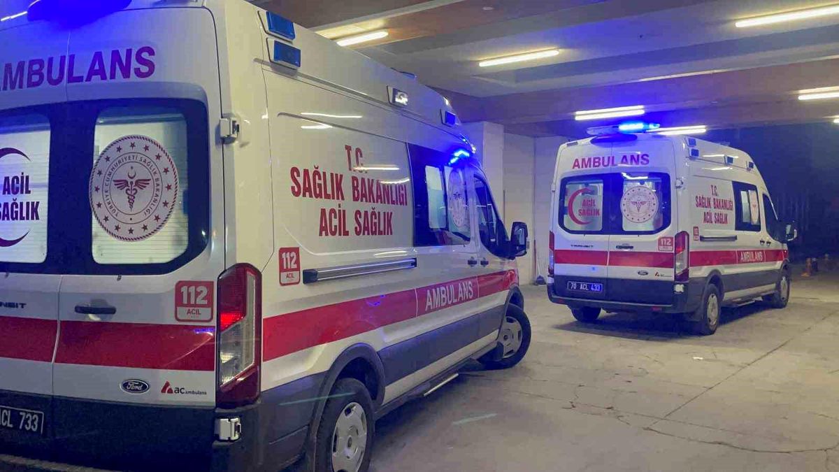 Karaman'da bir kadın tartıştığı dini nikahlı kocasını bıçakladı