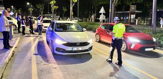 Mersin Valisi Atilla Toros asayiş ve trafik uygulamalarına katıldı