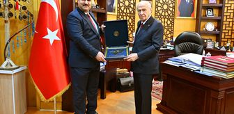 MHP Genel Başkanı Bahçeli, Kerkük Valisi Ağa'yı kabul etti