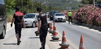 Muğla'da kara yolunda bayram hareketliliği yaşanıyor