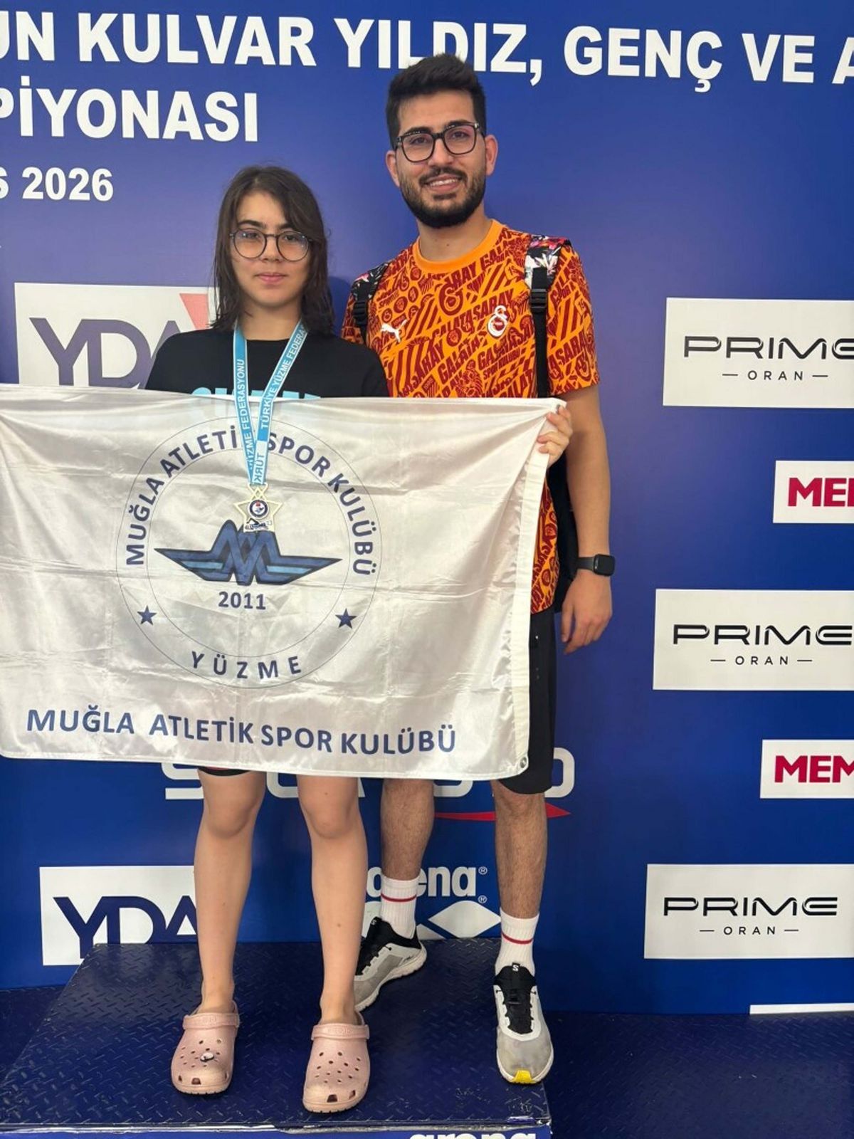 Muğlalı yüzücü Devrim Defne Bilge Türkiye Şampiyonu oldu