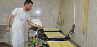Muş'ta tatlı imalathanelerinde bayram mesaisi sürüyor