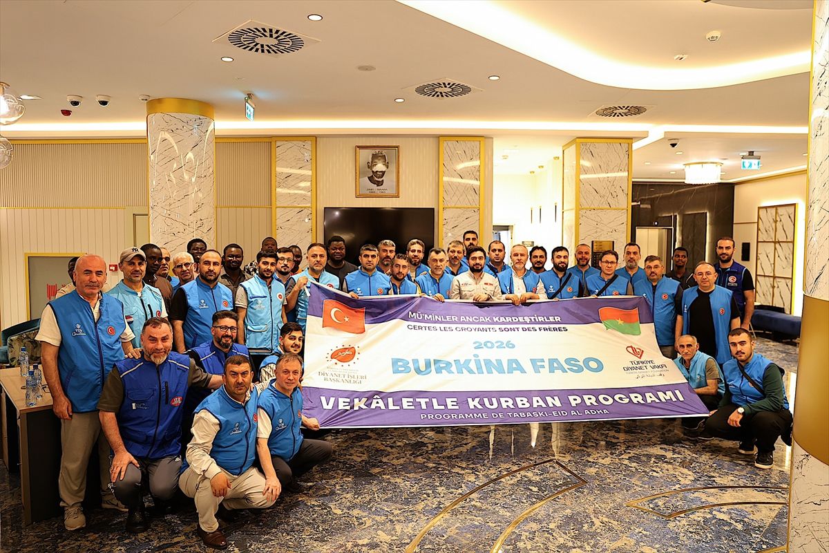 Türkiye Diyanet Vakfı heyeti Burkina Faso'da