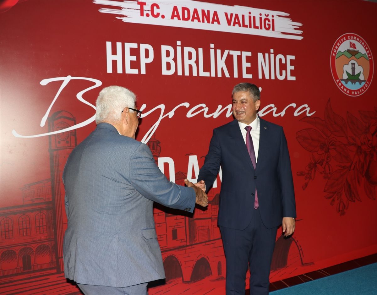 Adana'da bayramlaşma programı düzenlendi