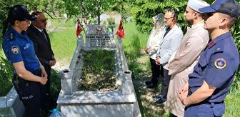 Ağın'da şehit kabirleri bayramda ziyaret edildi