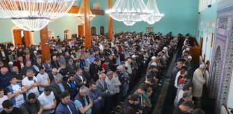 Azerbaycan'da Kurban Bayramı namazı kılındı