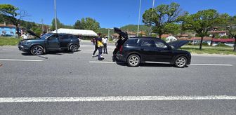 Bilecik'te 2 otomobilin çarpıştığı kazada 1 kişi yaralandı