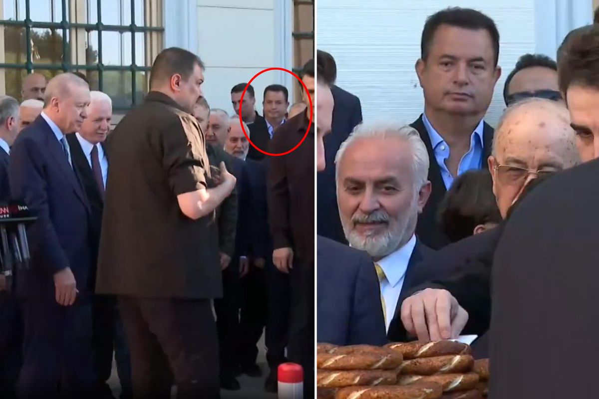Cumhurbaşkanı Erdoğan'a bayram namazında Acun Ilıcalı da eşlik etti