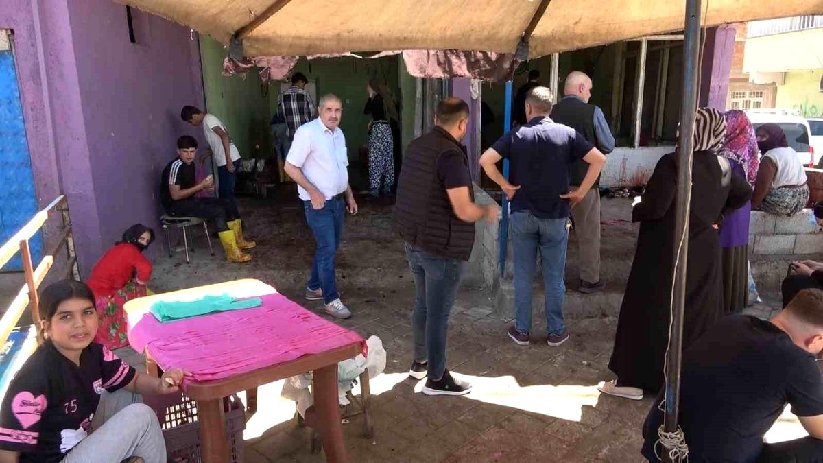 Diyarbakır'da bayramın ilk gününde kurbanlık mesaisi başladı