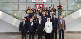 İstanbul Valisi Gül'den 112 Acil Çağrı Merkezi'ne bayram ziyareti