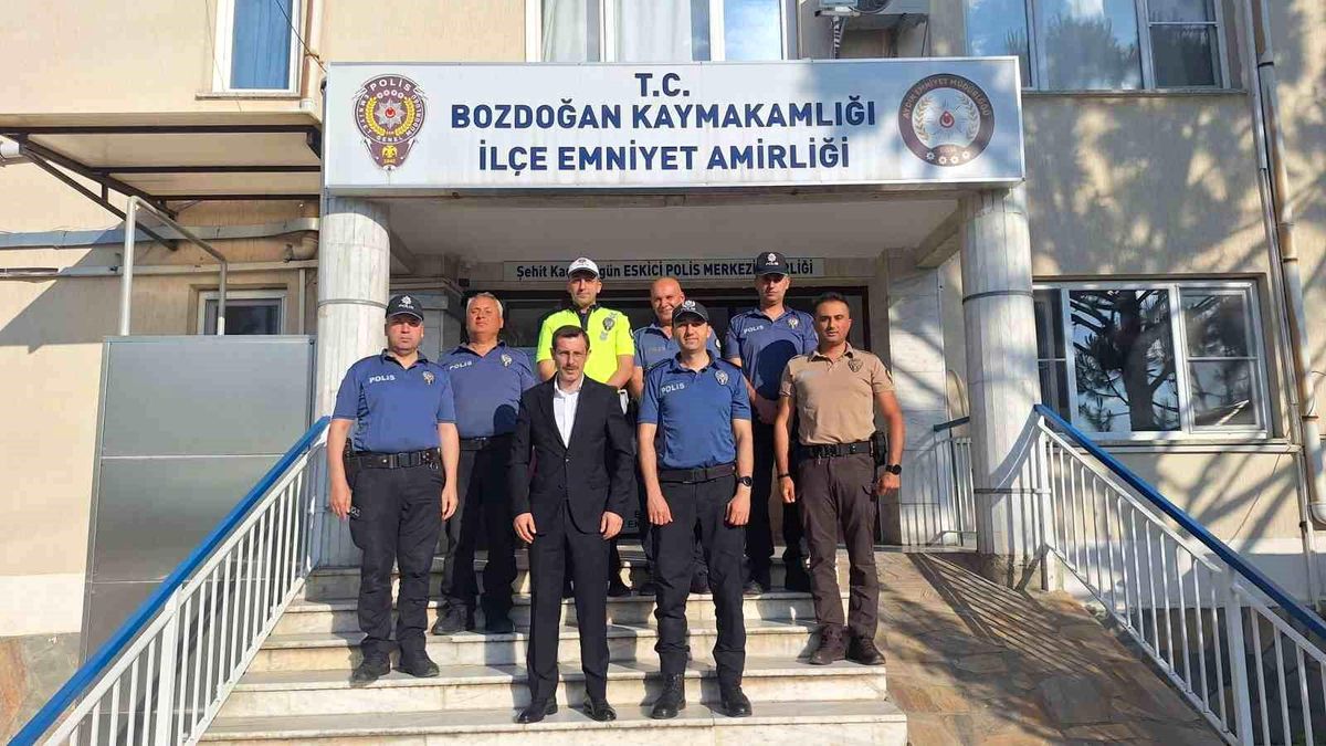 Kaymakam Polat, bayram mesaisindeki personeli yalnız bırakmadı