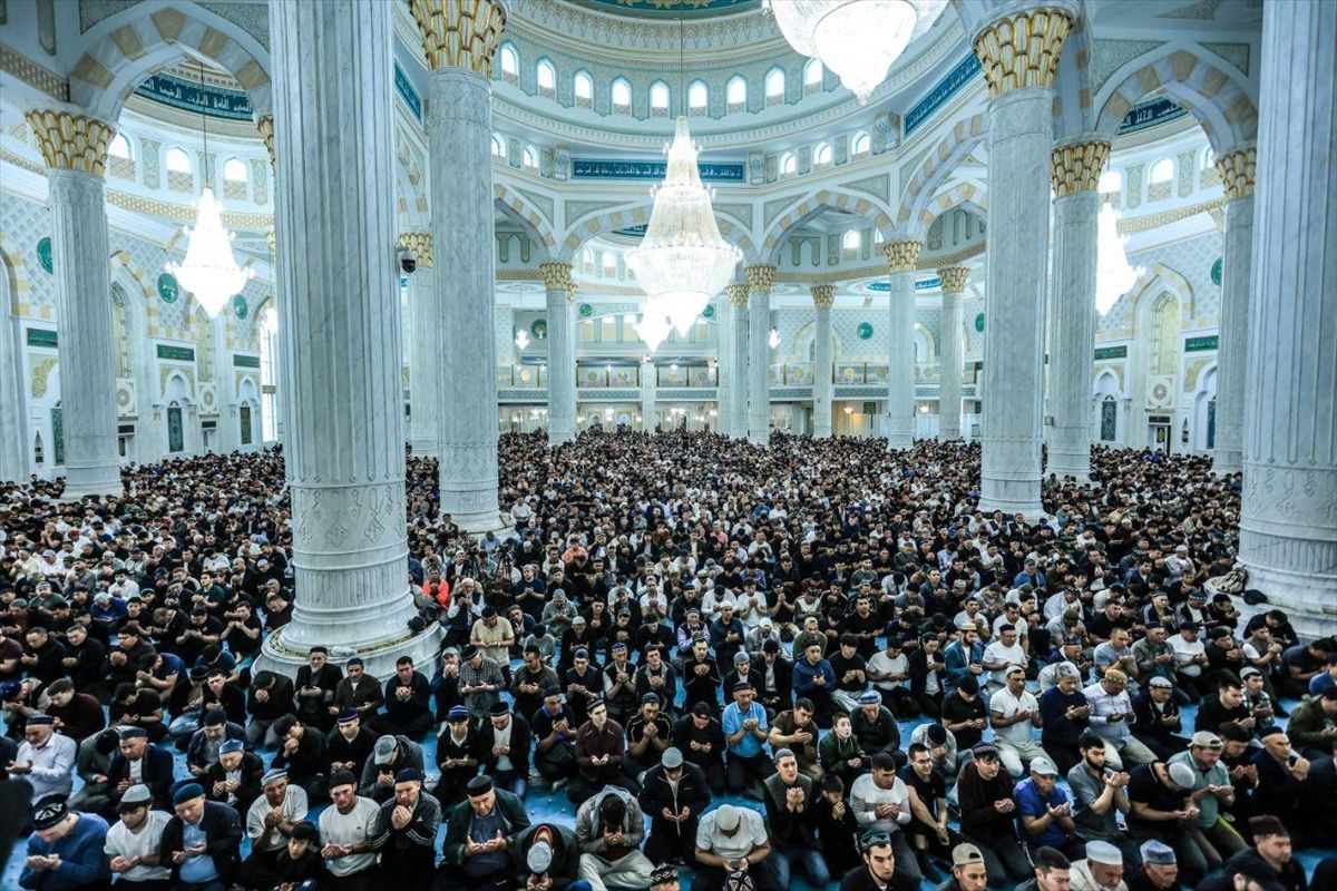 Kazakistan genelinde Kurban Bayramı namazı kılındı