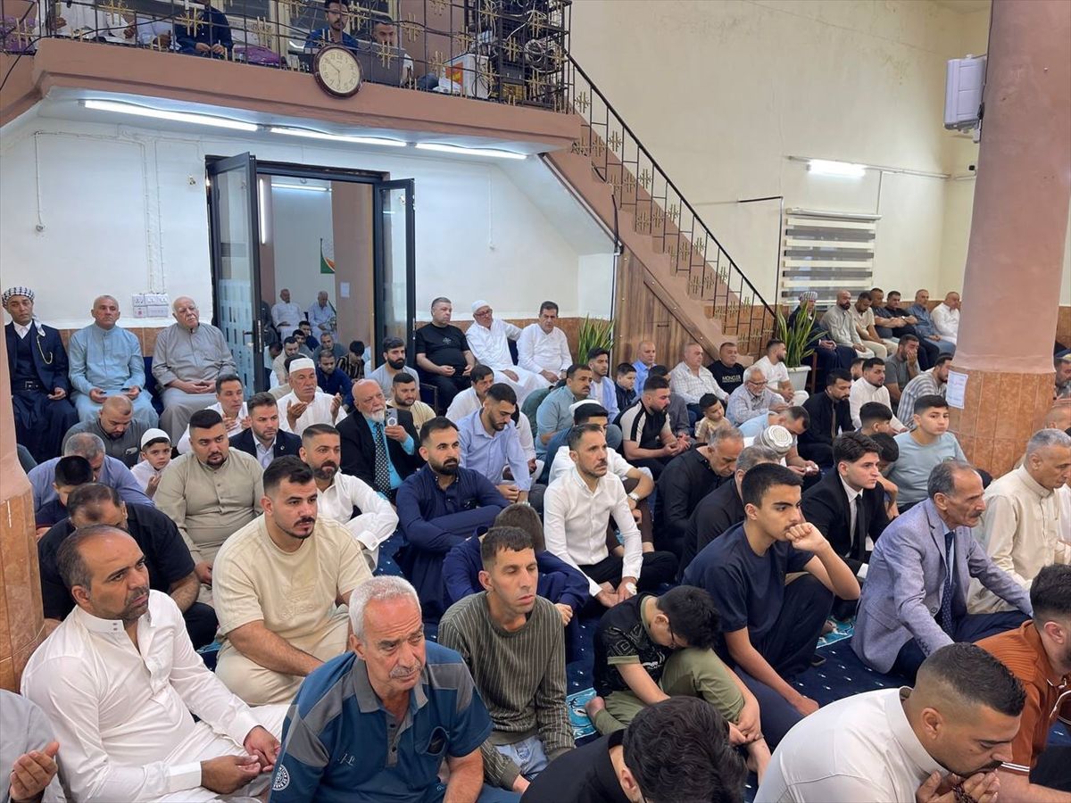 Kerkük'te bayram namazı kılındı