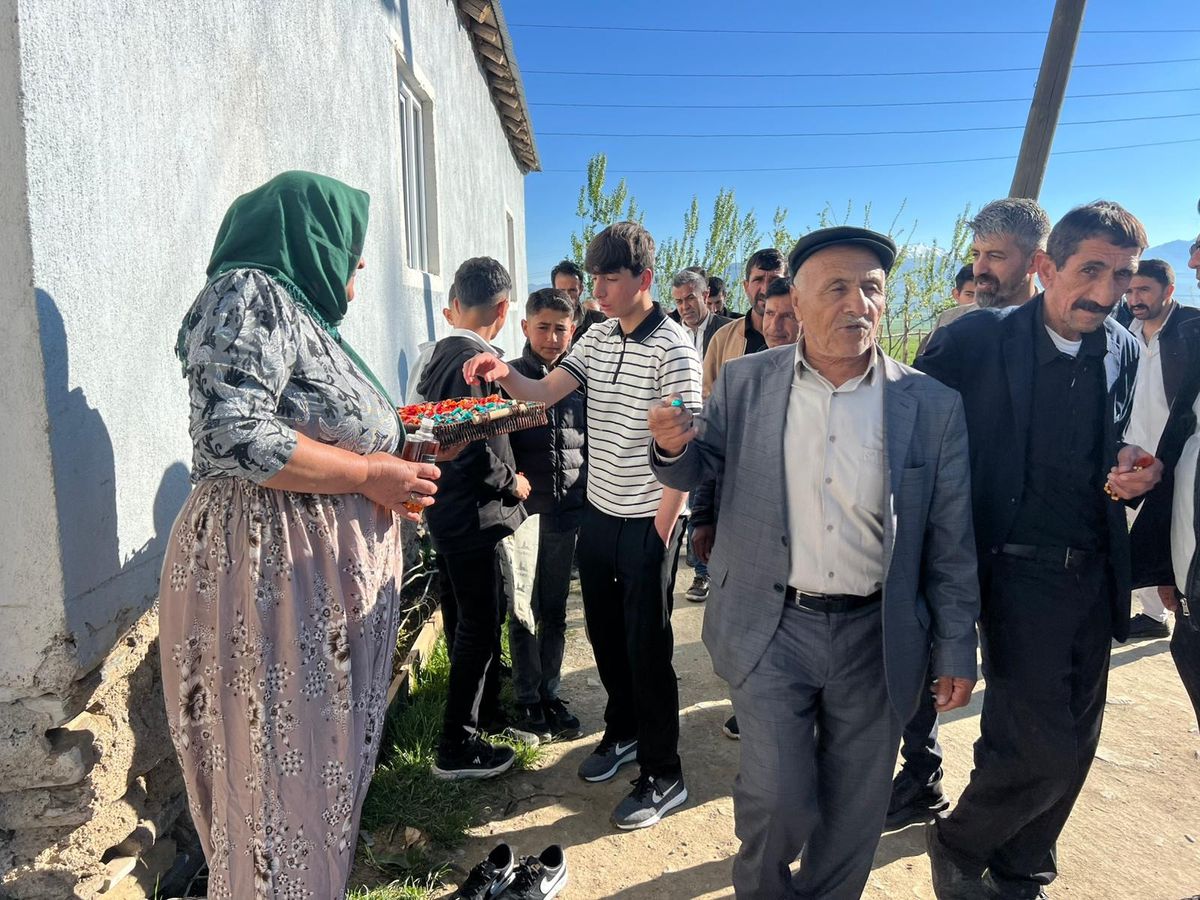 Köyde asırlık bayram geleneği yaşatılıyor