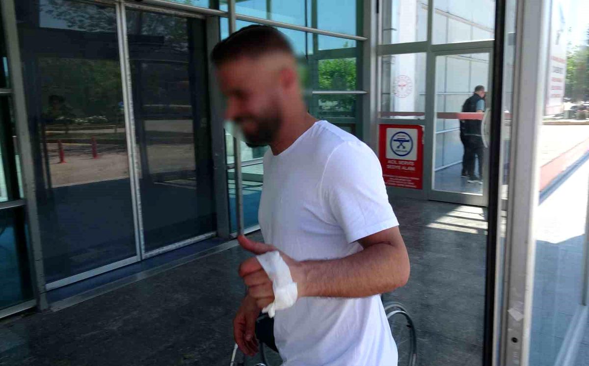 Malatya'da acemi kasaplar hastanelere koştu