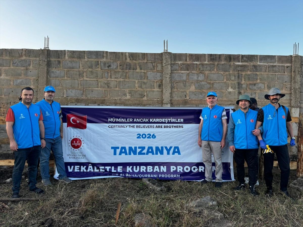 TDV, 46 bin 650 hisse kurban etini Tanzanya'daki ihtiyaç sahiplerine ulaştıracak