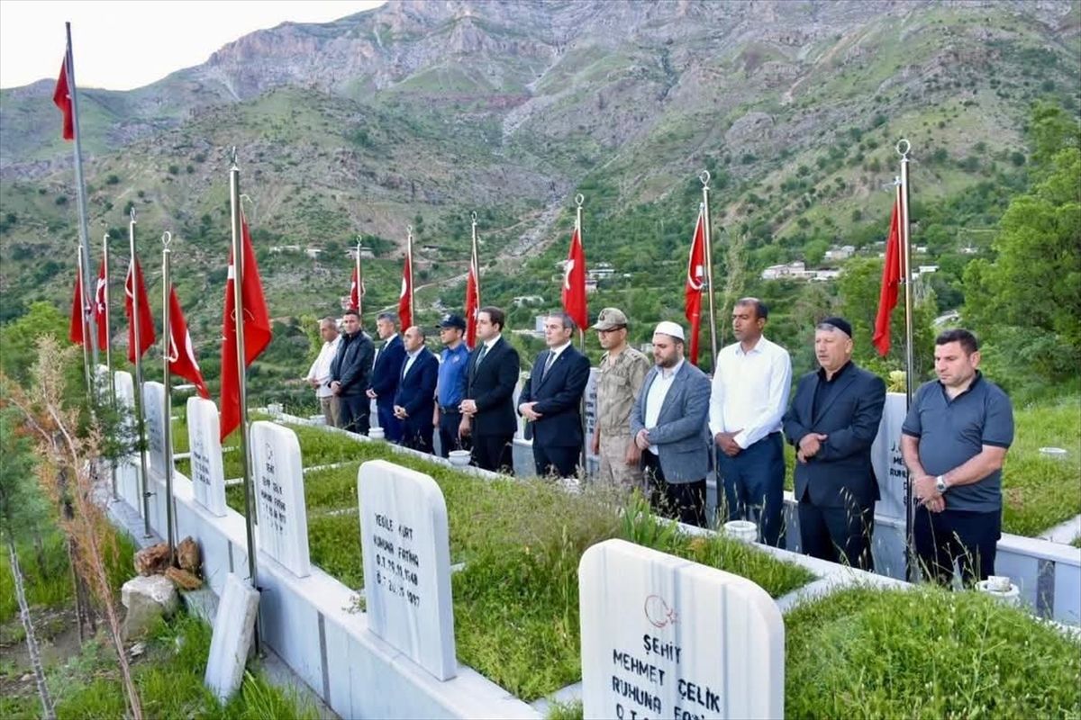 Batman'da şehitlik ziyareti yapıldı