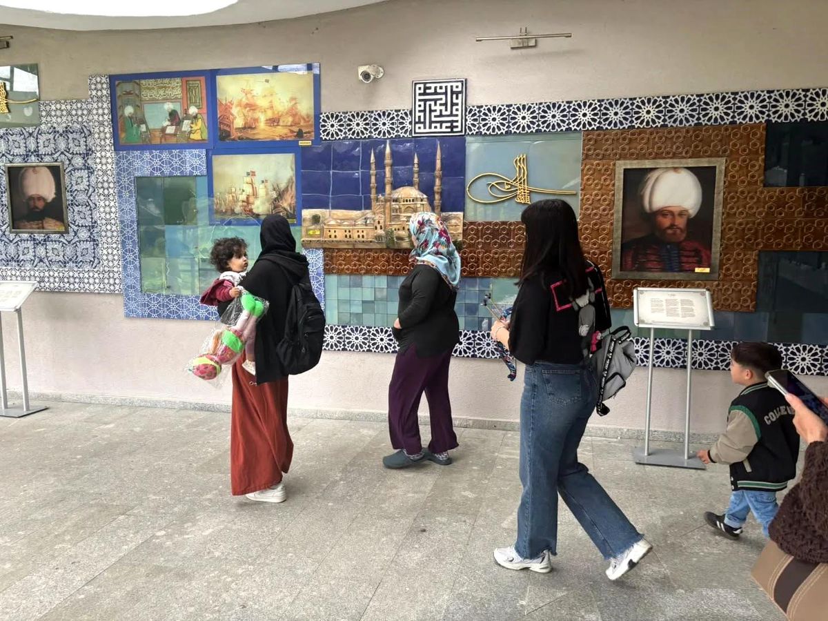 Bilecik'te kadın ve çocuklardan müze ziyareti