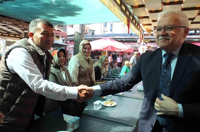 Burhaniye'de bayramlaşma töreninde birlik vurgusu