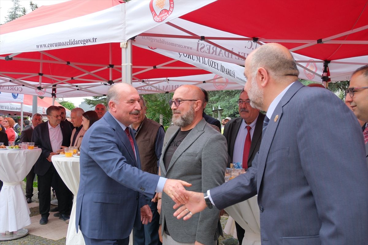 Çorum'da bayramlaşma programı düzenlendi